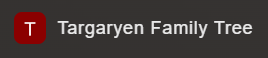 Targaryen Family Tree Logo
